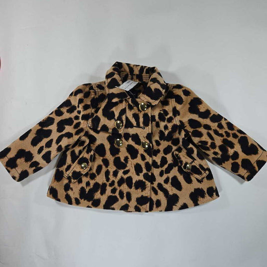 Gap Leopard Print Jacket size 2