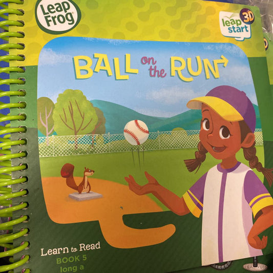 Ball on the Run Leapstart Learn to Read Book 5