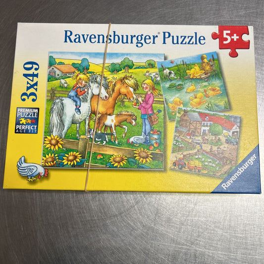 *Ravensburger Puzzle 3X49