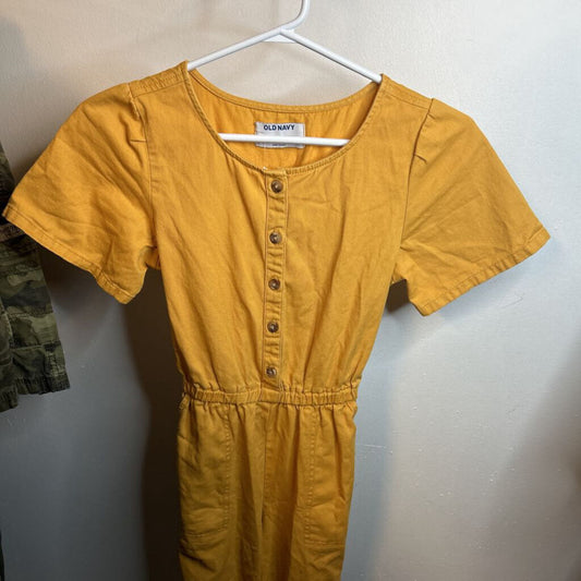 *Old Navy Dress Size 10-12 Yellow