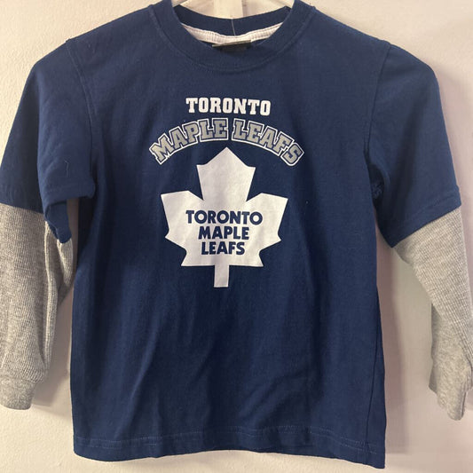 Toronto Maple Leafs long-sleeved shirt, size 6