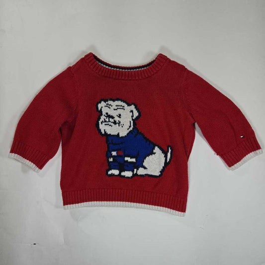 *Tommy Hilfiger Sweater Size 6-9m Red