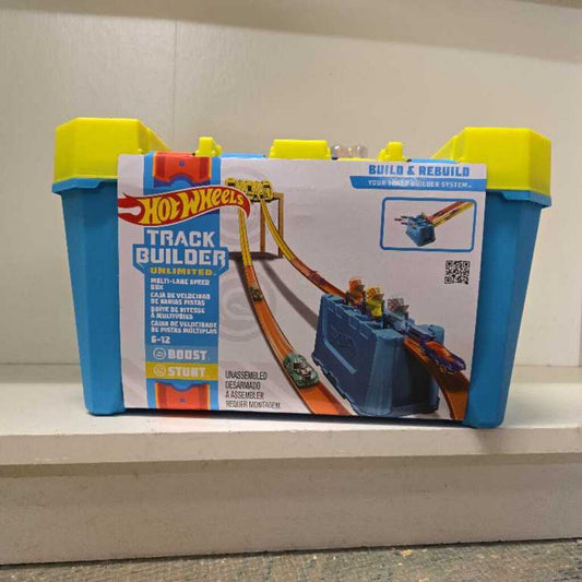 Hot Wheels Track Builder Unlimited Multi-Lane Speed Box *new in the box*