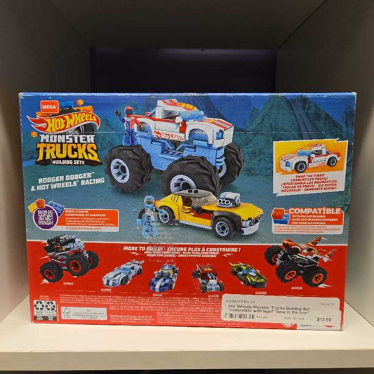 Hot Wheels Monster Trucks Building Set *compatible with lego* *new in the box*