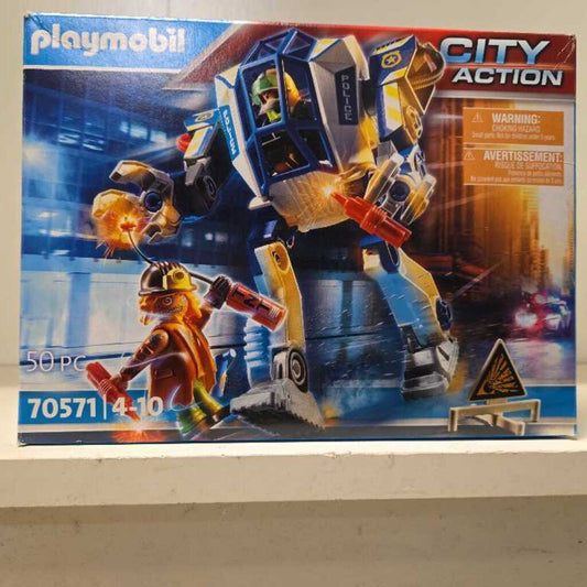 Playmobil City Action - Special Operations Police Robot *new in box*