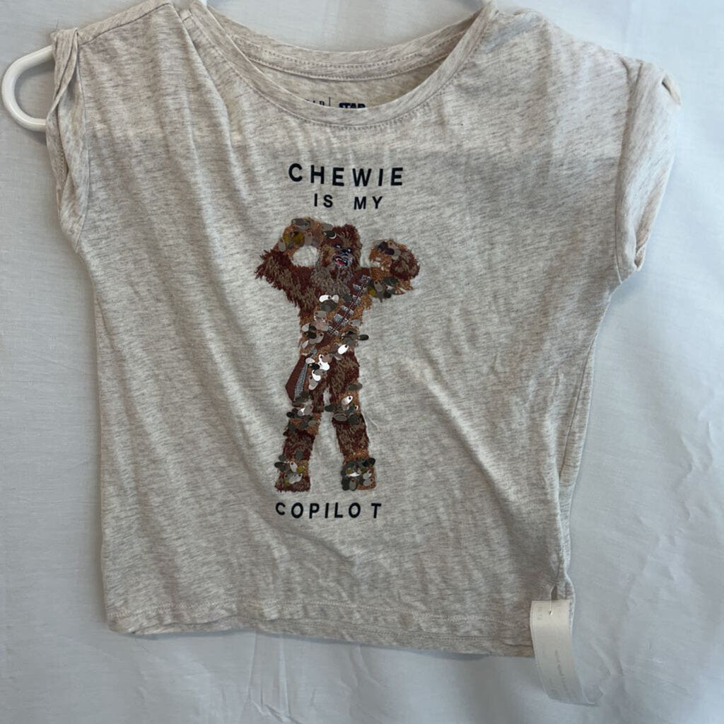 *Gap T-Shirt Size 6-7 Beige