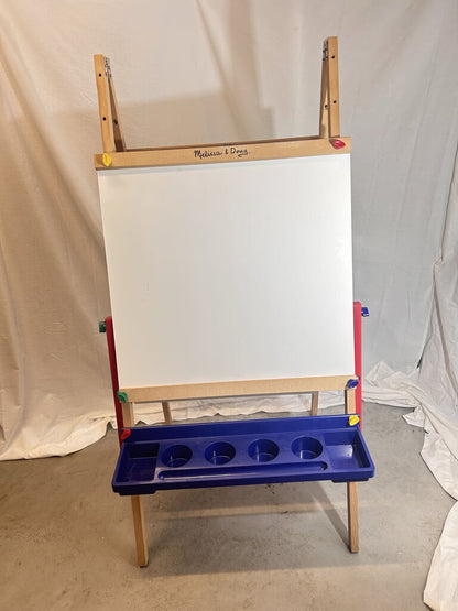 Melissa & Doug Deluxe Wooden Standing Art Easel