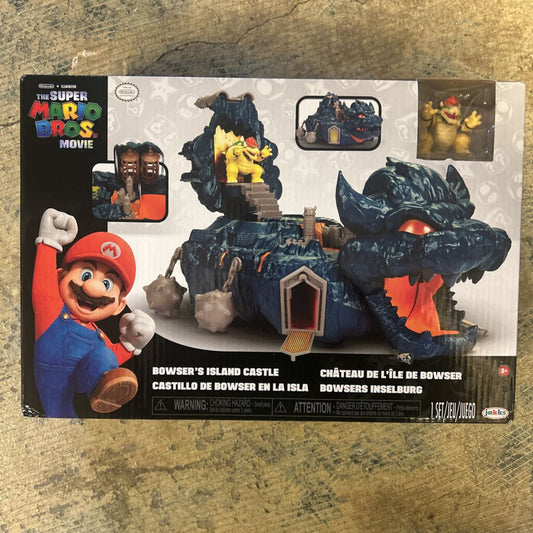 Super Mario Bros Movie - Bowser's Island Castle *new in box*