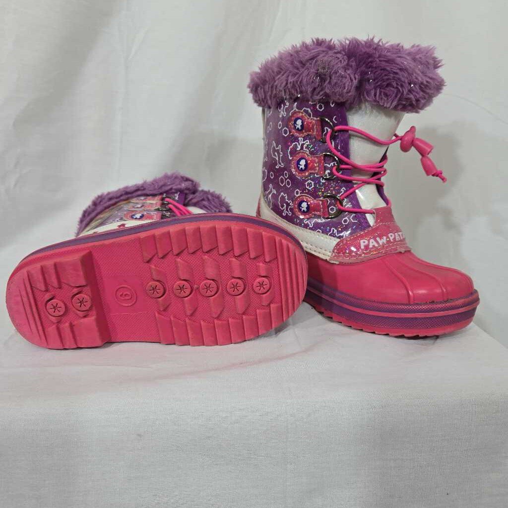 Paw Patrol winter boots, size 9C