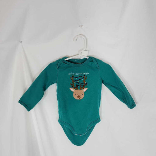 Gymboree Christmas Onesie Size 12-18m