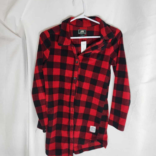 Roots flannel shirt, size 9-10