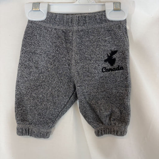 Canadiana sweatpants, size 0-3m