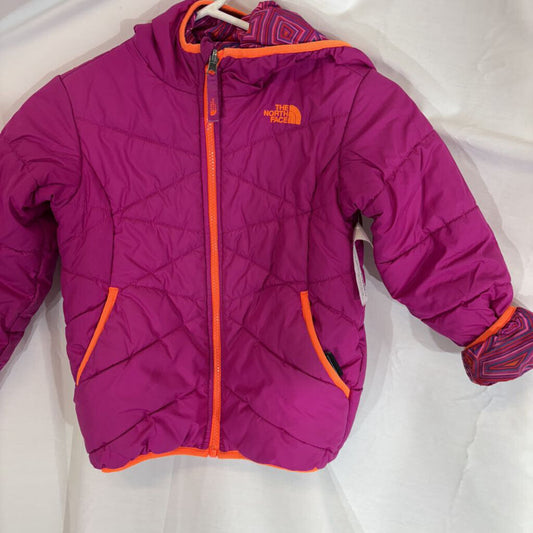 North Face Reversible Puffer, Size 6