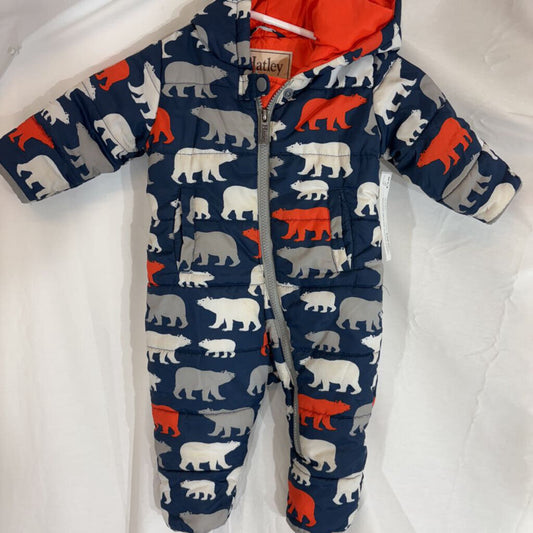 Hatley snowsuit, size 6-12m