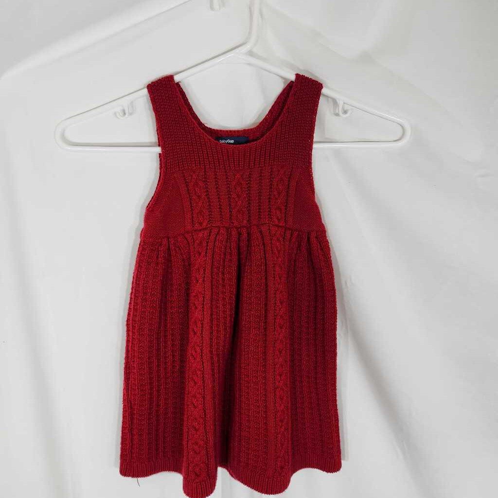 Gap knit pinafore, size 18-24m