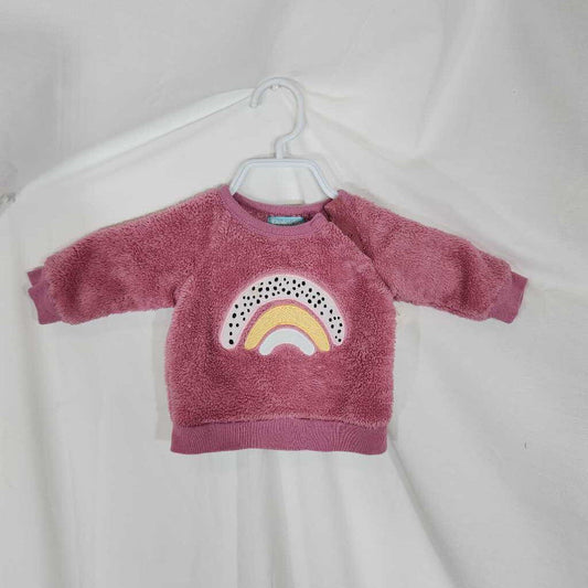 Pekkle sherpa top, size 3m