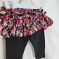 Gap leggings with skirt, size 0-3m