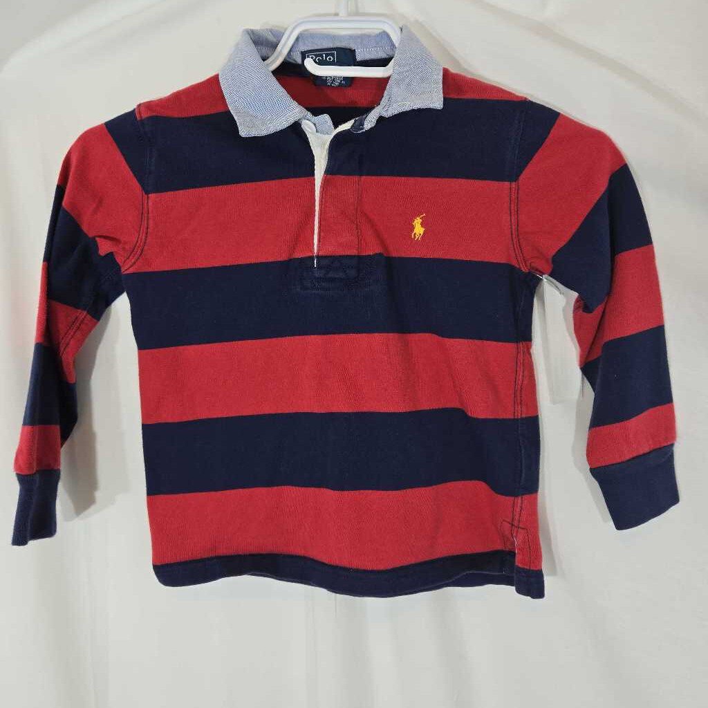 Ralph Lauren Polo Long Sleeve shirt size 4 *some wear*