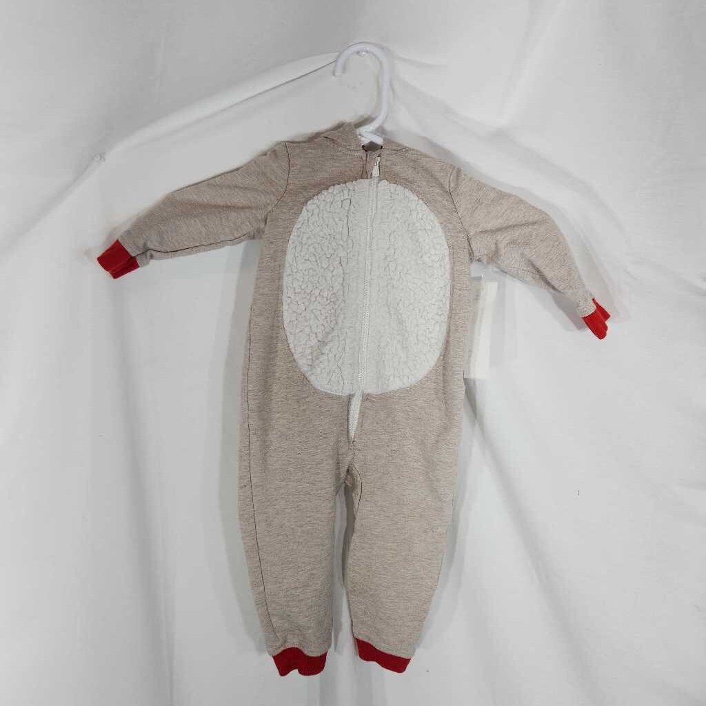 Cat & Jack Reindeer Sleeper, Size 12m