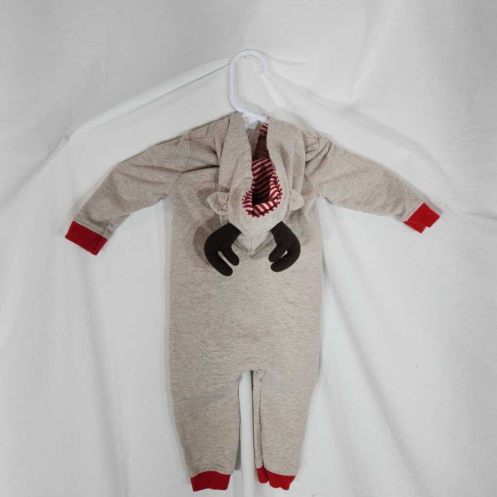 Cat & Jack Reindeer Sleeper, Size 12m