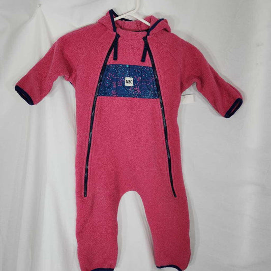 MEC Fleece Bunting Suit, size 18m