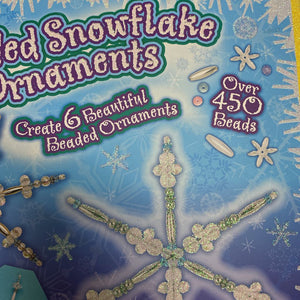 Faber-Castell Beaded Snowflake Ornaments DIY Kit