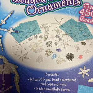 Faber-Castell Beaded Snowflake Ornaments DIY Kit