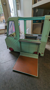 Our Generation Teal Ice Cream Truck **as is**