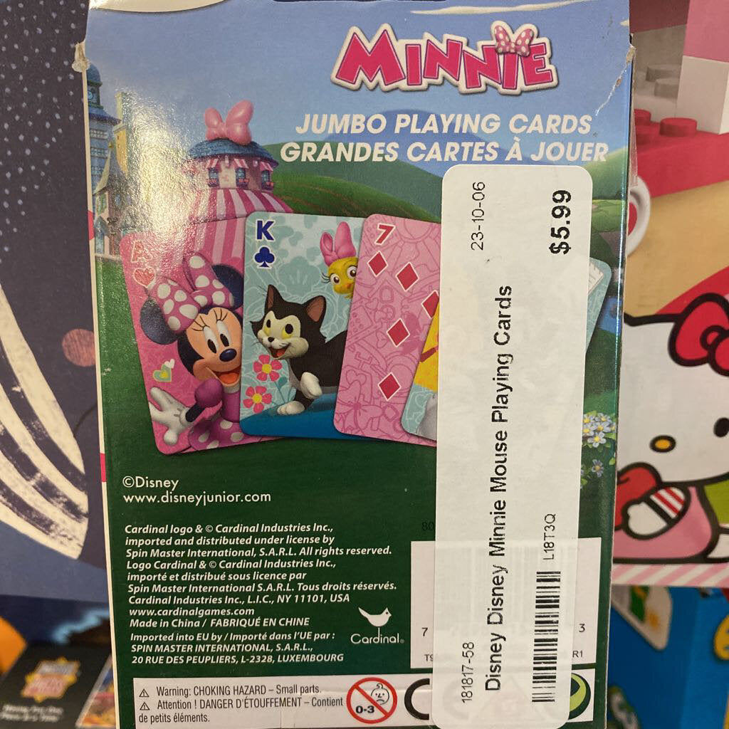 Disney Minnie Mouse Playing Cards
