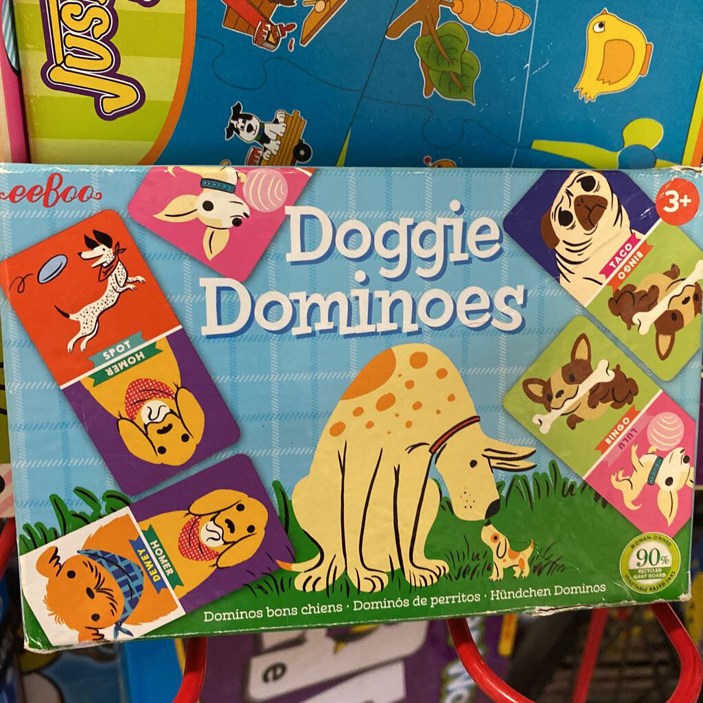eeBoo Doggie Dominoes