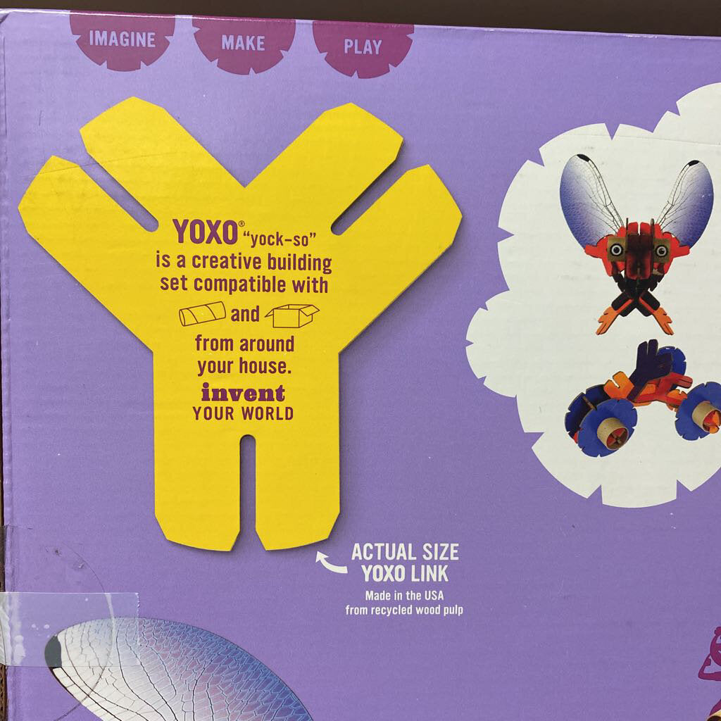 Play From Scratch YOXO "Flye" 3 Foot Dragonfly Kit