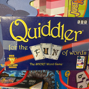 SET Quiddler Card Game