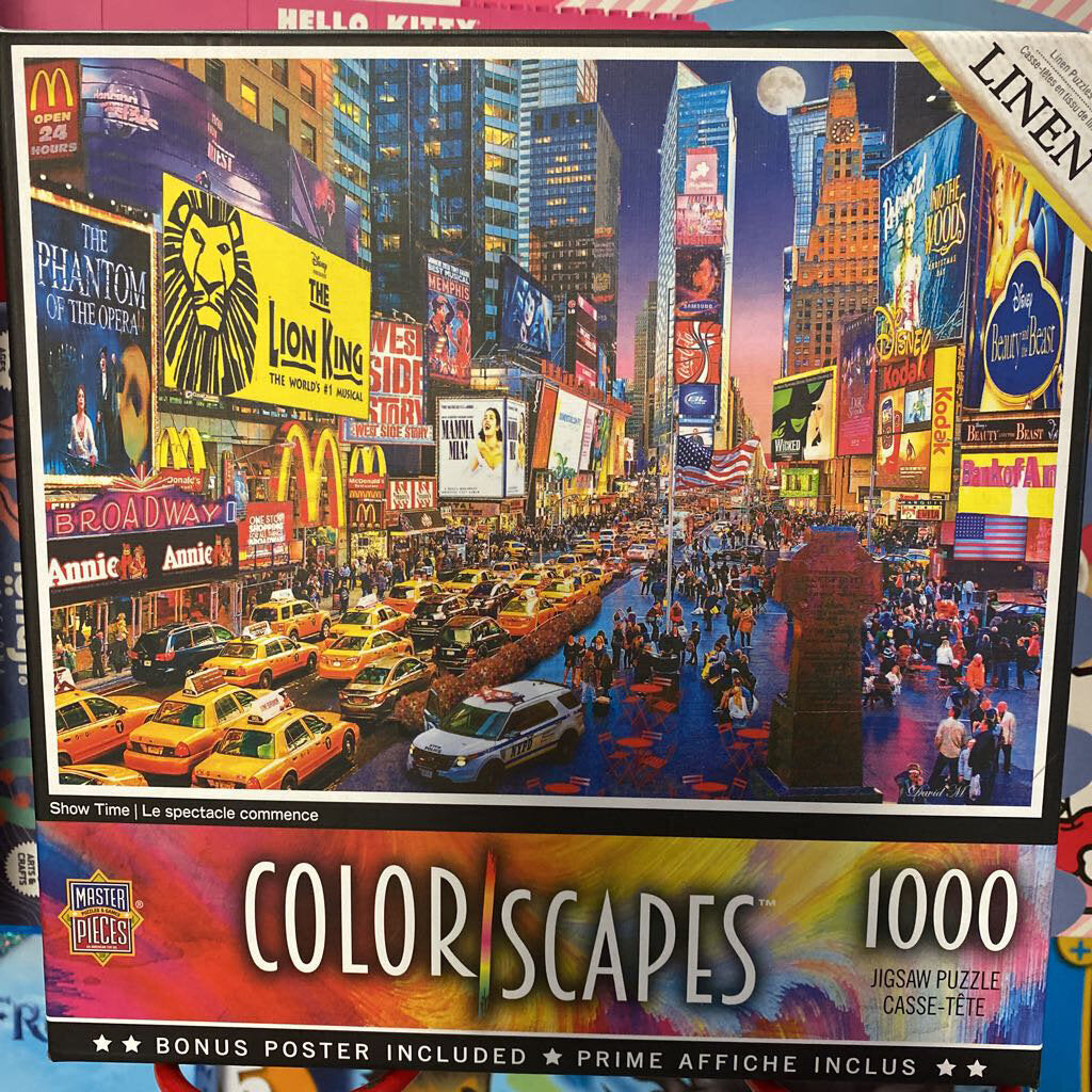 MasterPieces Colorscapes Show Time 1000pc Puzzle