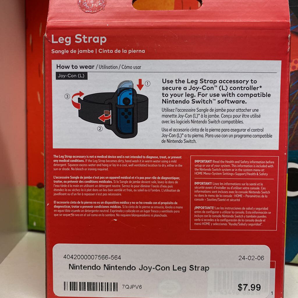 Nintendo Joy-Con Leg Strap