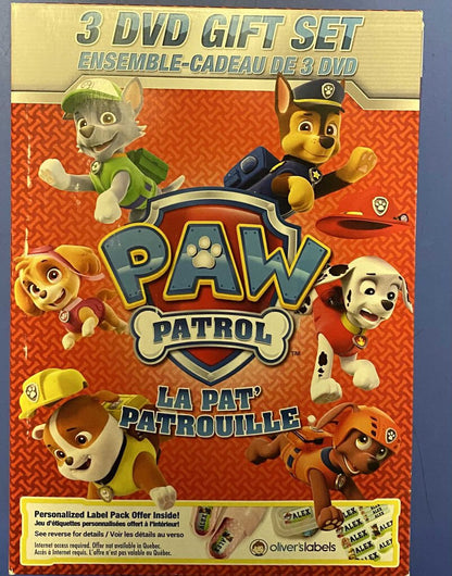 3 DVD Gift Set - Paw Patrol