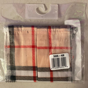 PLAID MASK - KUSHIES